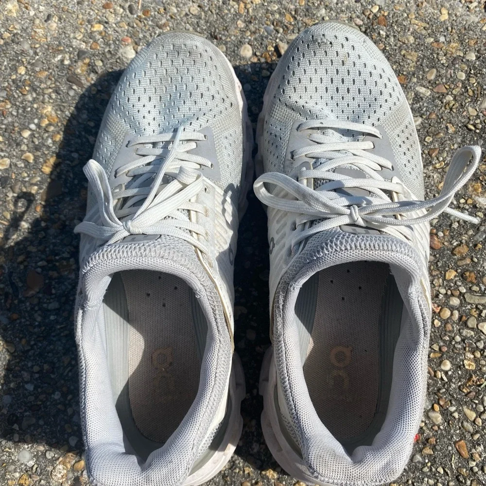 On Cloudswift Running Light Gray Athletic Shoes Women’s Size 8.5 - Picture 7 of 11